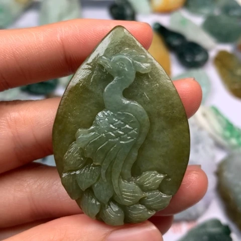 定制翡翠翡翠未镶嵌