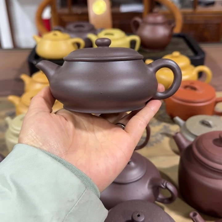 紫砂茶壶半手微瑕