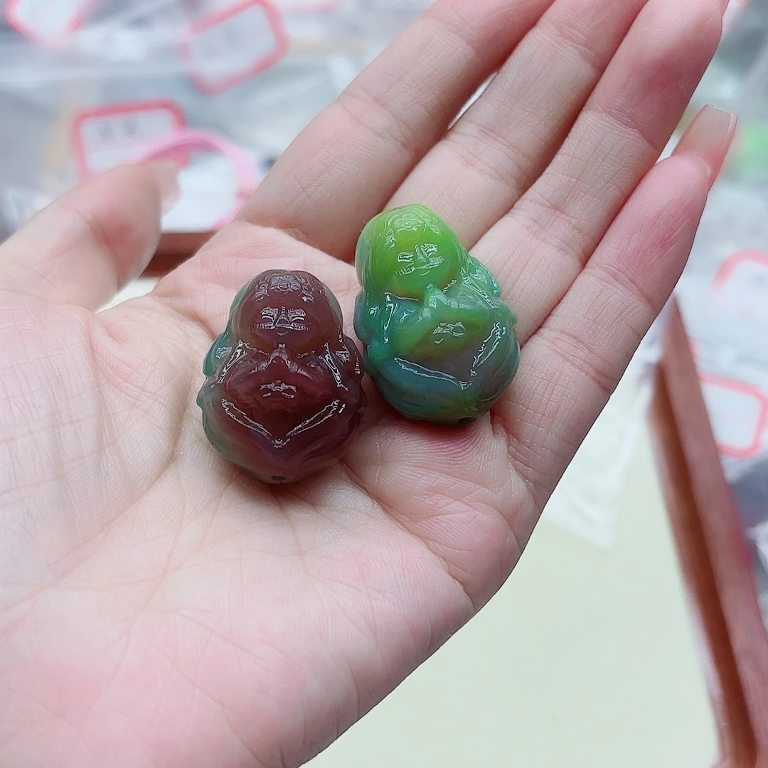 早***！玛瑙/玉髓未镶嵌手链盐源21