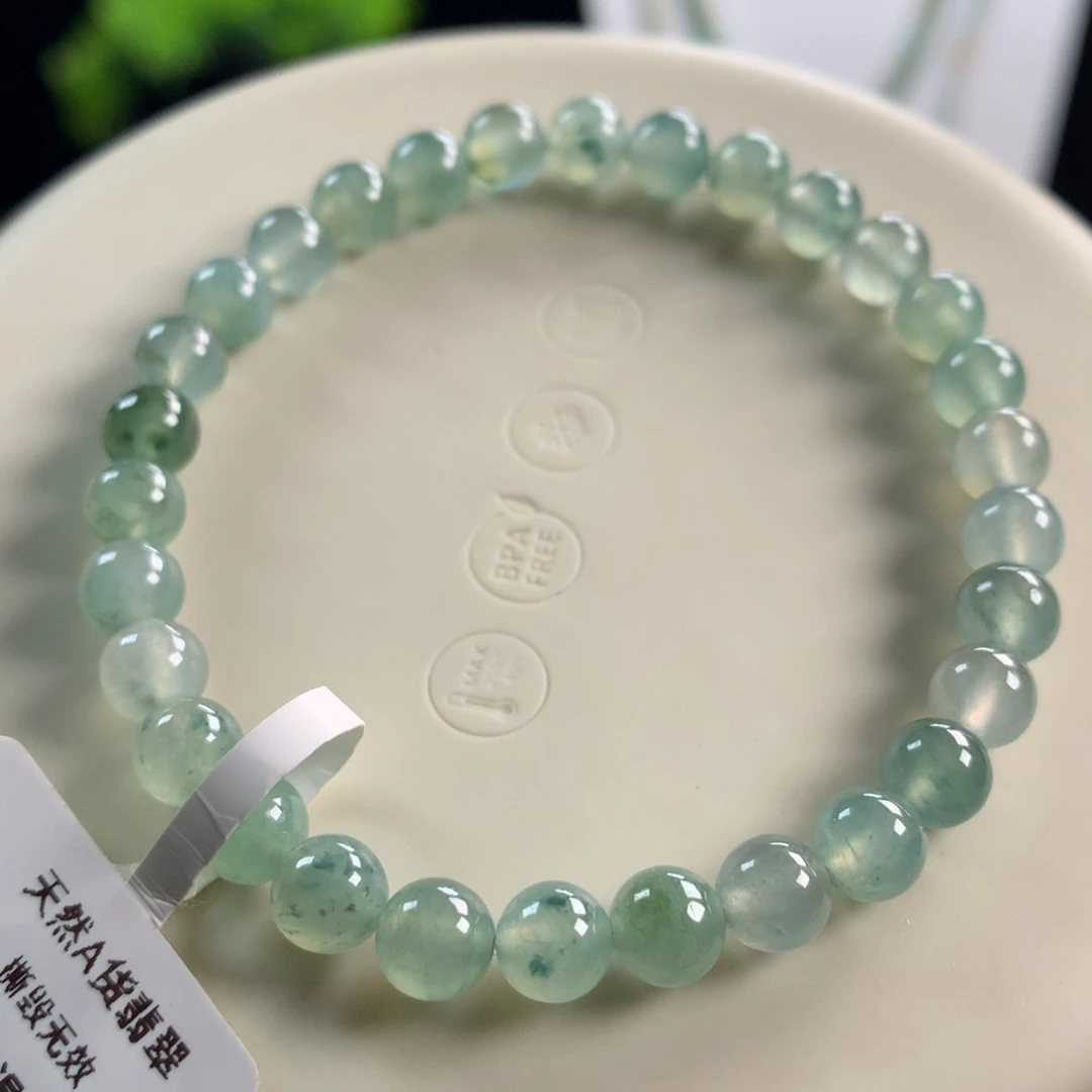翡翠未镶嵌手链卡6