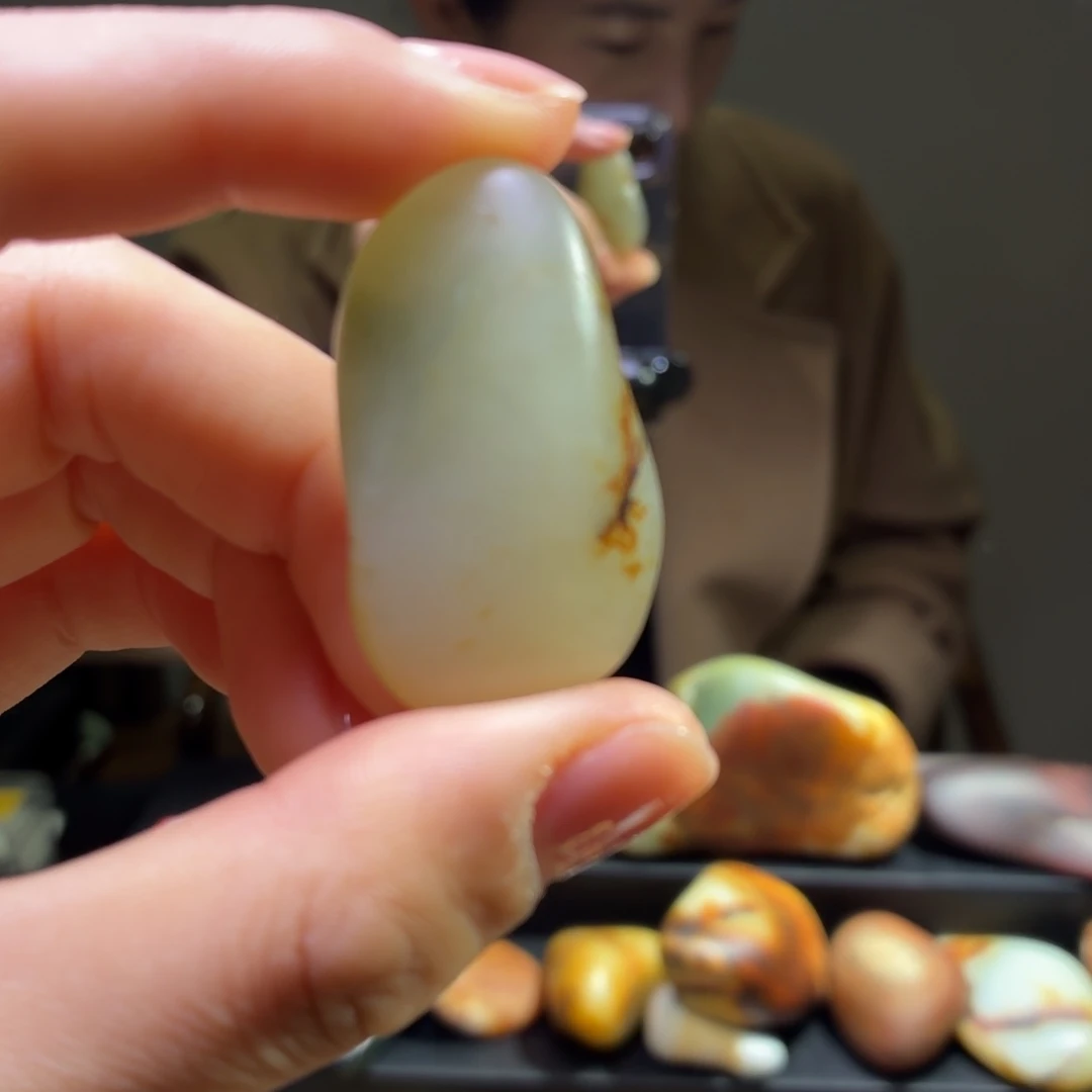 和田玉未镶嵌挂件20g