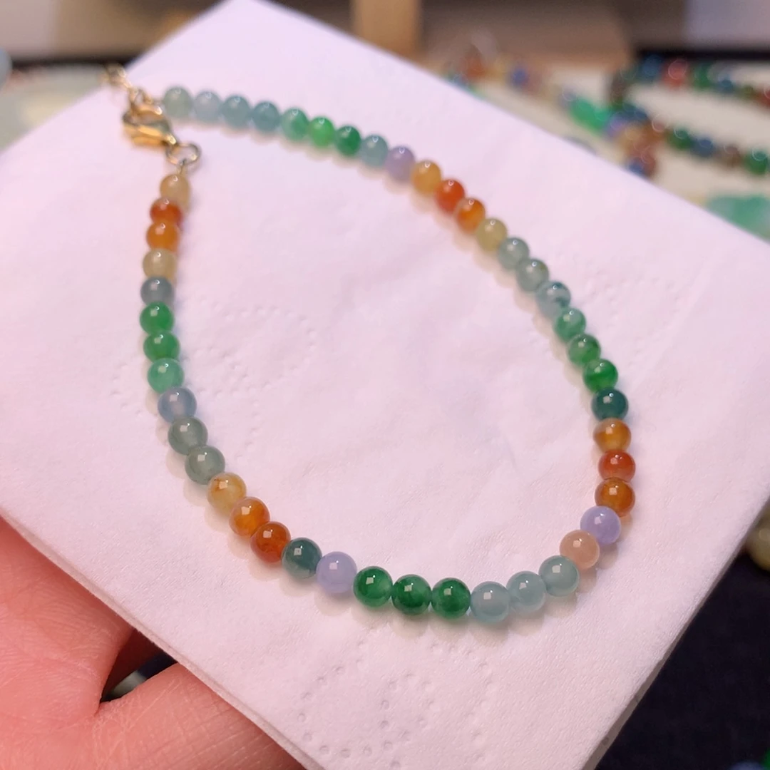 翡翠散珠冰彩虹小米 39