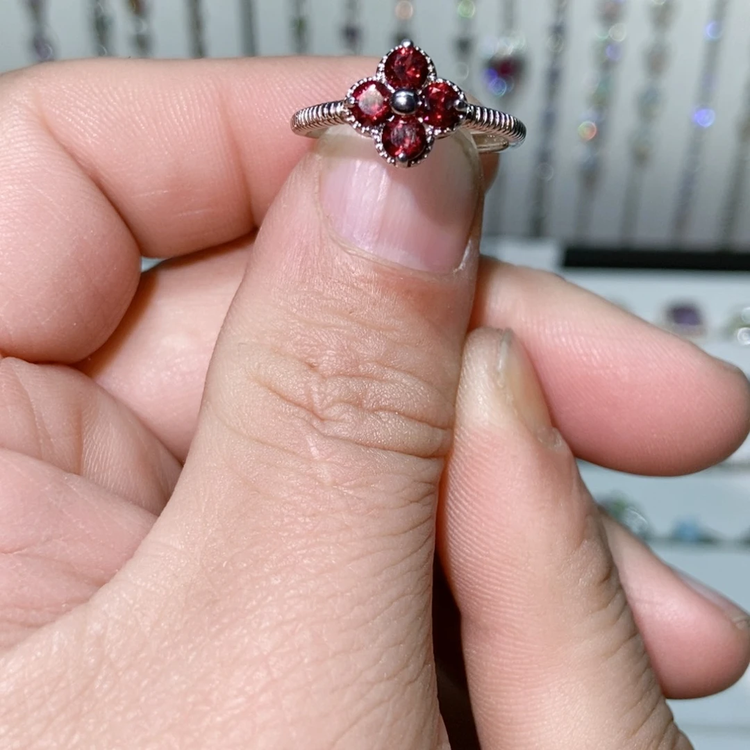 紫晶珠宝半成品银S925镶嵌