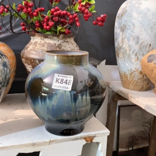 瓶高24。12。景德镇陶瓷