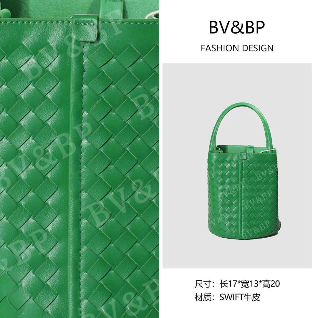 BV&BP· 原创设计 真皮高定单肩斜挎包 BV1749-绿色