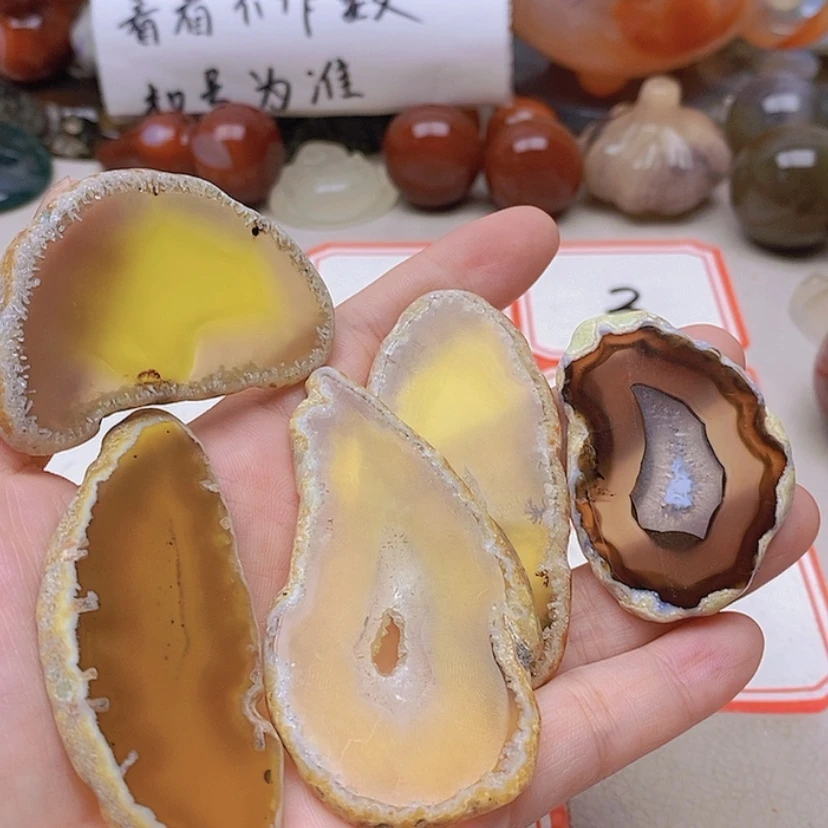 【闪购商品】未镶嵌玛瑙/玉髓珠宝半成品高****j