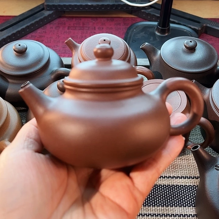 底槽青茶壶作品欣赏