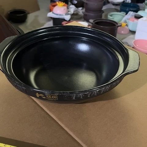 微瑕，明火，约口径26高7无盖大号