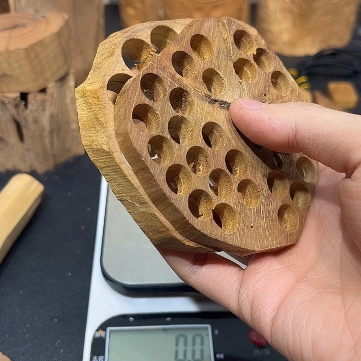 云***泽木保真印度老山檀碎料