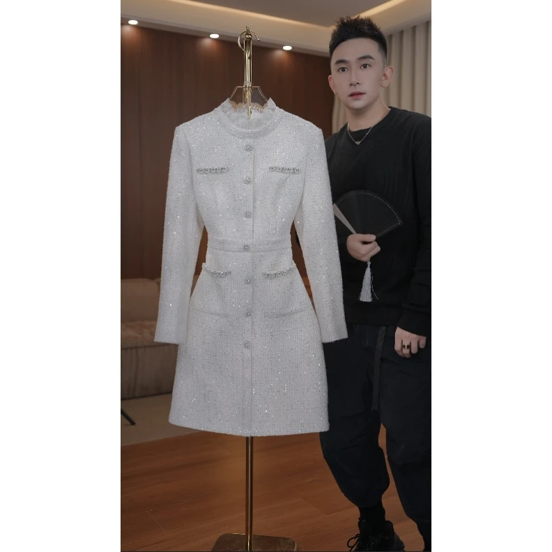 【语馨服饰】9271新款气质收腰显瘦连衣裙