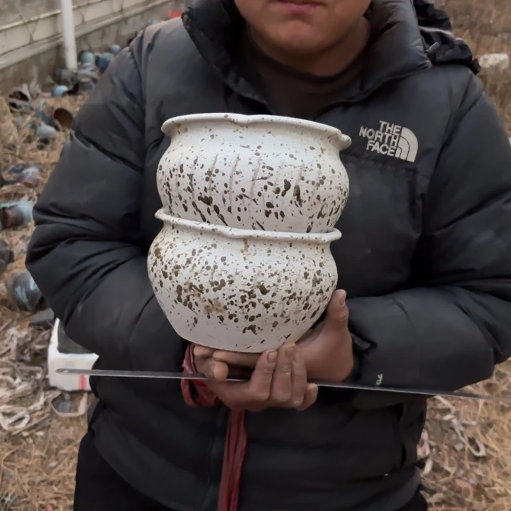 红陶口径 高度 花盆19 13