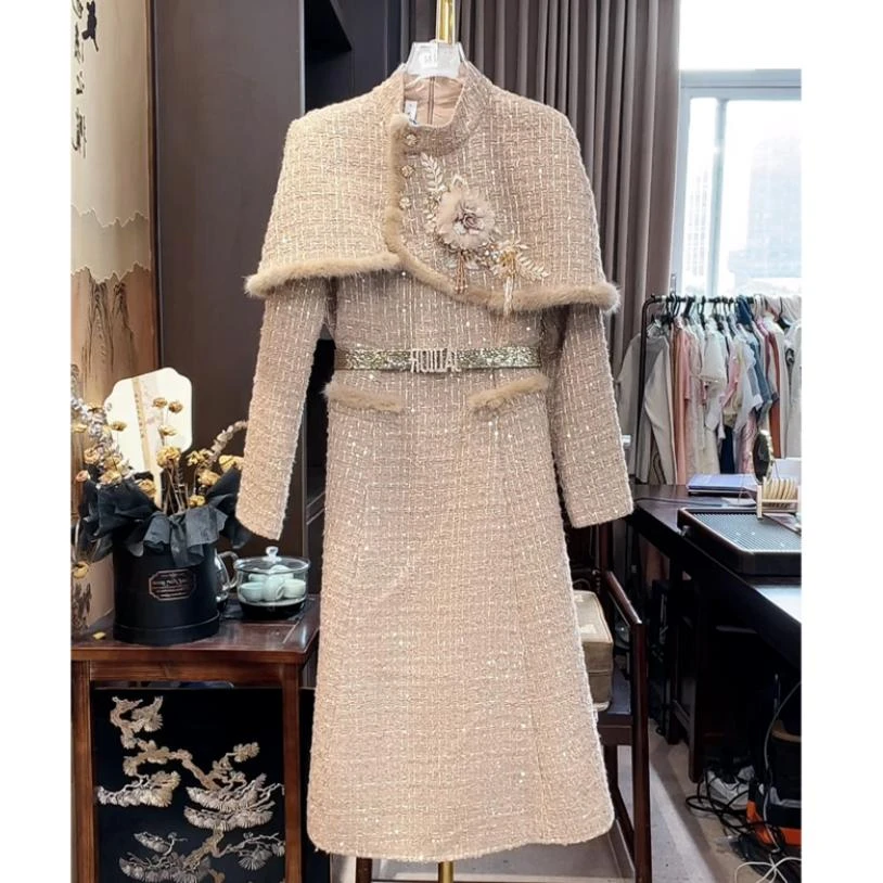 芙娜妮新款休闲洋气衣服女一整套穿搭气质显瘦女装套装F2432187