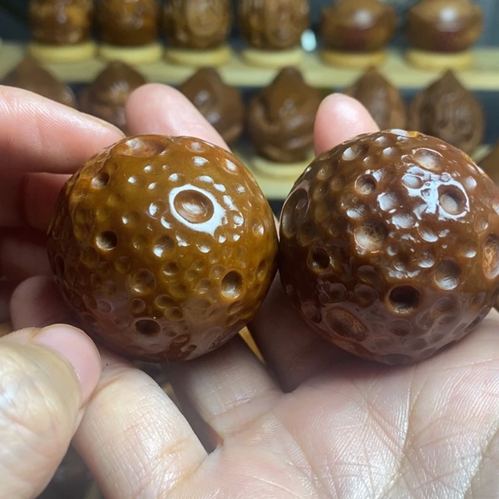 【闪购商品】香榧木朦*橄榄核雕刻色差4.0