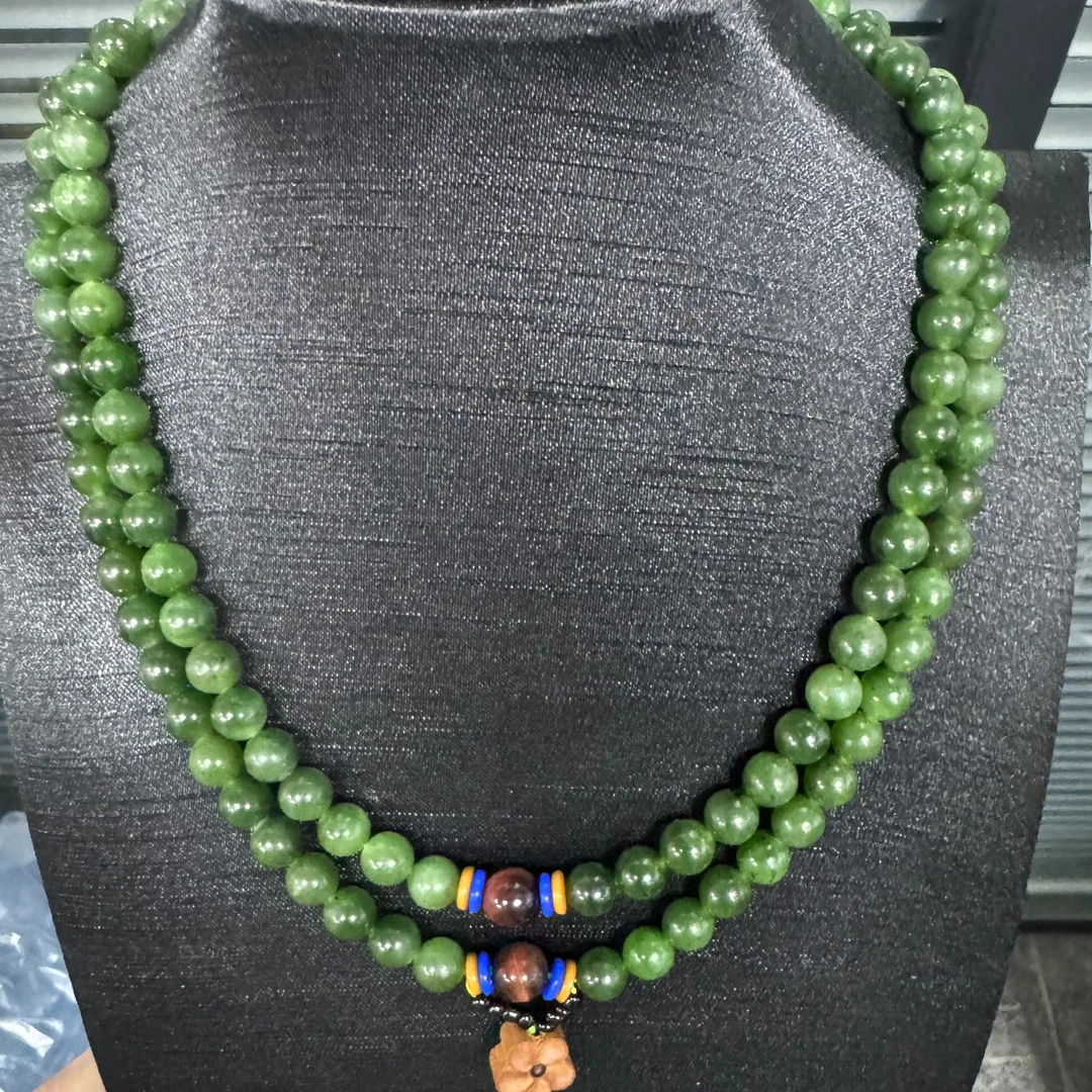 （大林专属）和田白玉妈妈链多样化