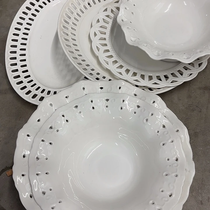 碟微瑕介意勿拍……6件套