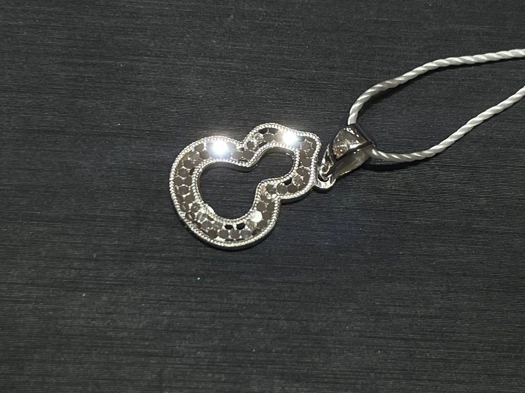 【金展珠宝】铂金 鱼鳞镂空葫芦吊坠