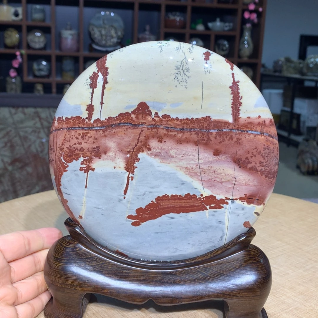 紫砂，广西国画石摆件，观赏