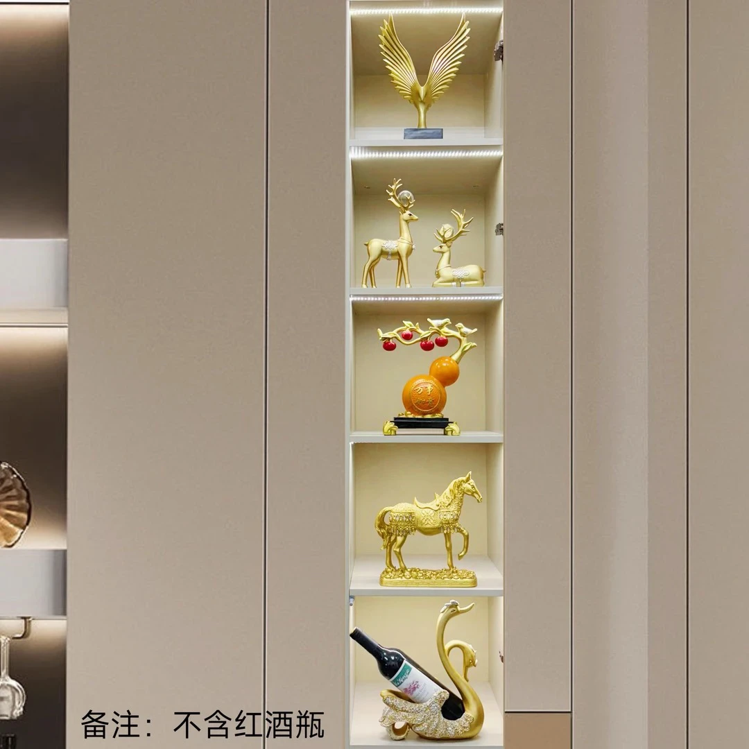 搬新家五件套马到成功电视柜酒柜乔迁新居玄关套餐摆件