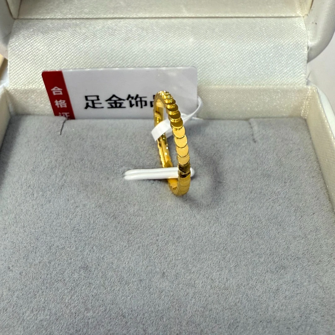 【大魔王专享】足金999 鱼鳞片片 GP 13# 1.67纳金添喜