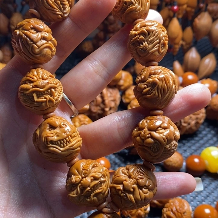 吊坠橄榄核生肖恶僧