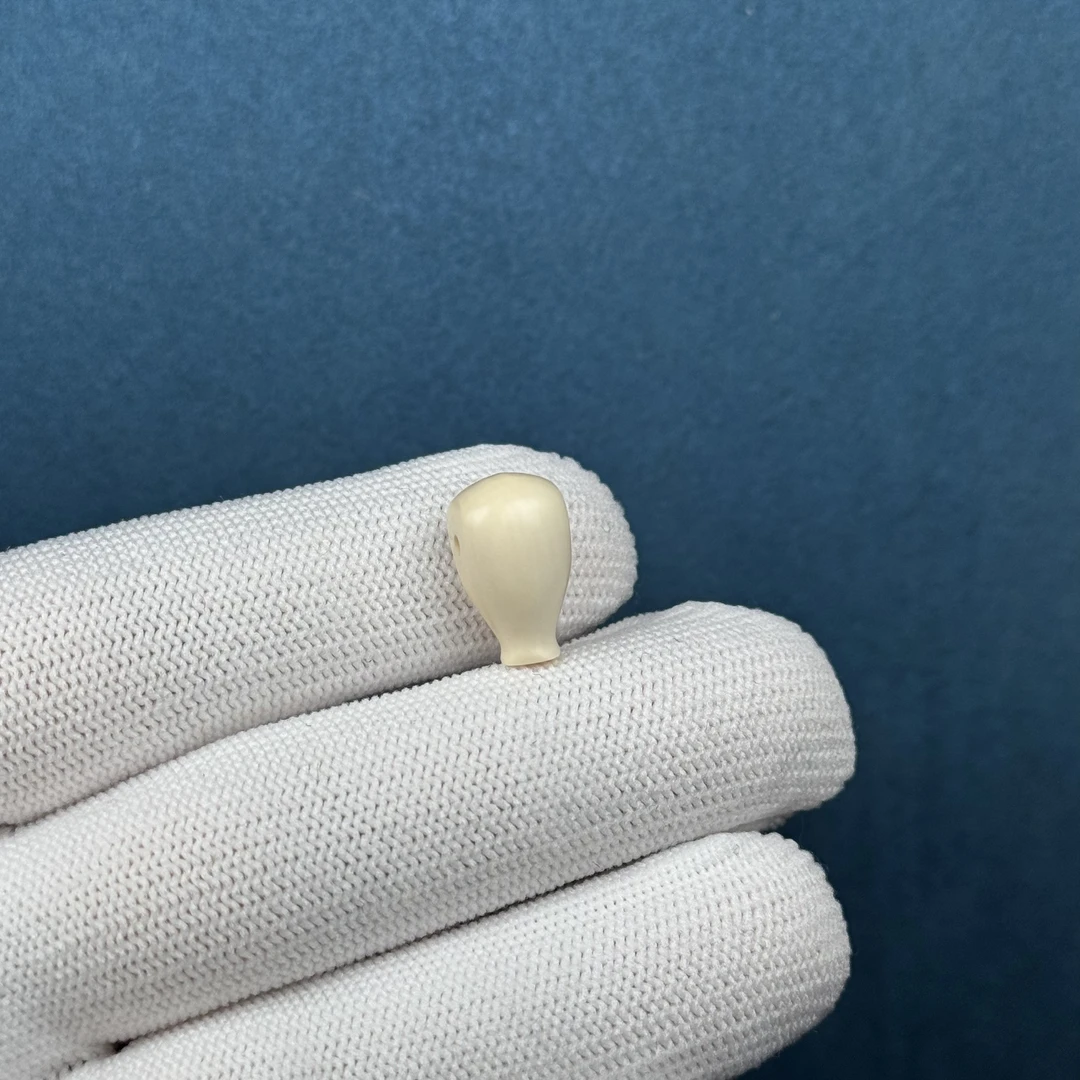 D82-51天然猛犸牙 宝瓶三通约8.3×14.5mm支持复检假一罚四