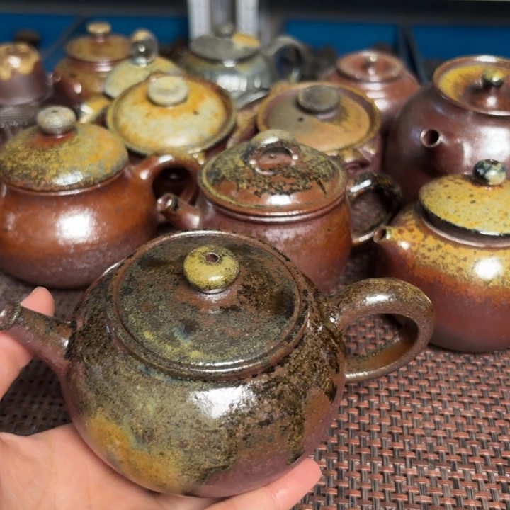 茶杯紫砂支钉手持300