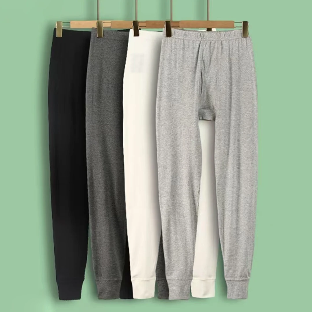 舒适纯色简约男士时尚春秋冬季保暖秋裤6D913(不分裤长、不分标)