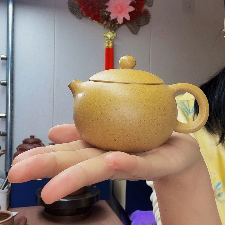 一***空茶壶紫砂黄金西施半微瑕，160毫升