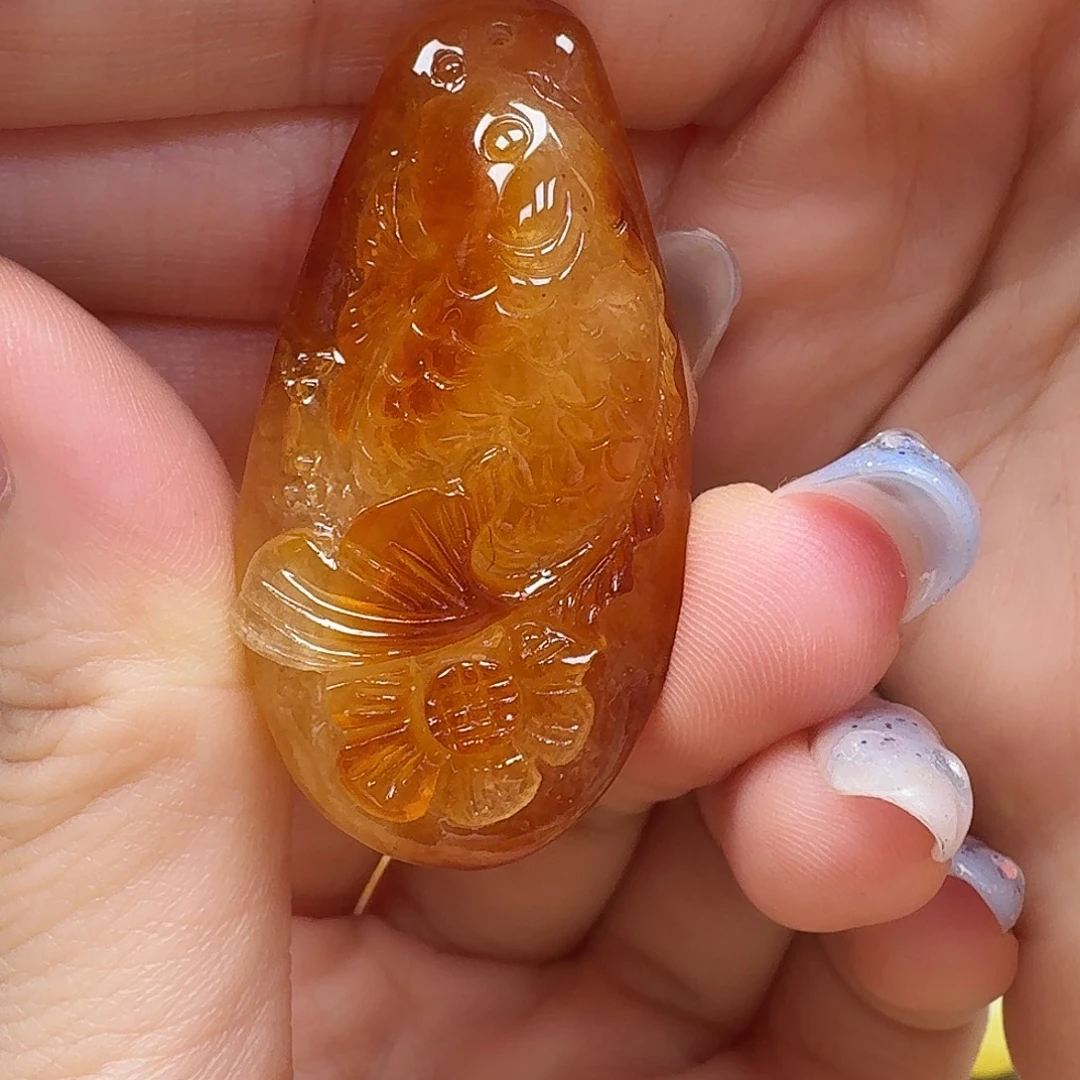琥珀未镶嵌珠宝奇石