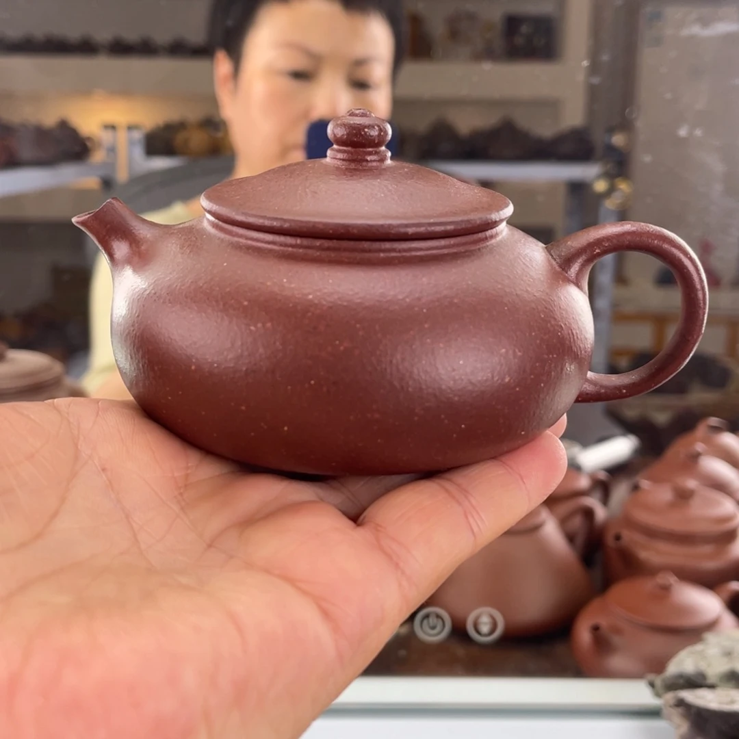 茶壶紫砂平台底槽清寒江150cc