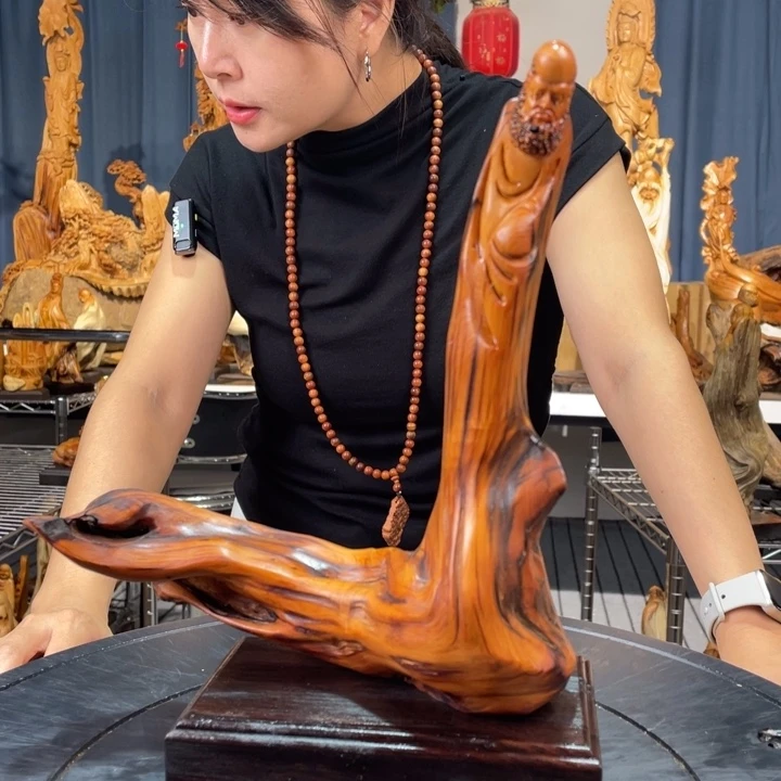 柏木（崖柏）随型摆件