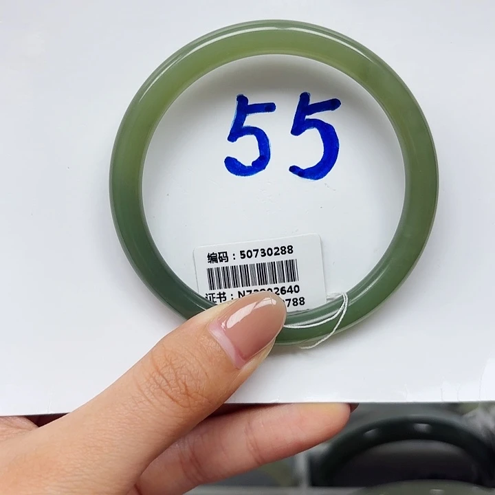 和田玉未镶嵌手镯0288