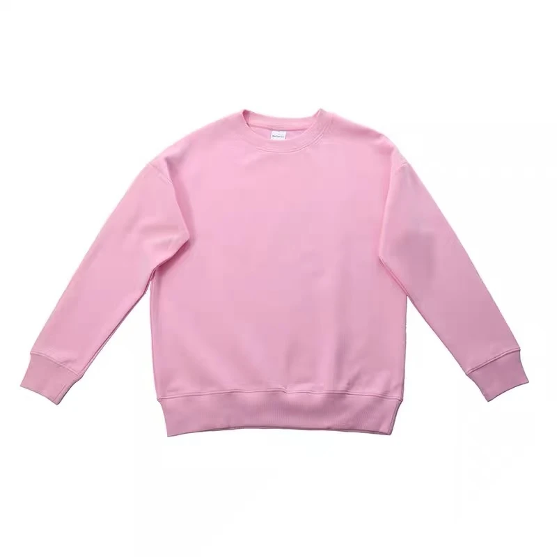 韩单 尾货 卫衣宽松型圆领长袖套头女孩