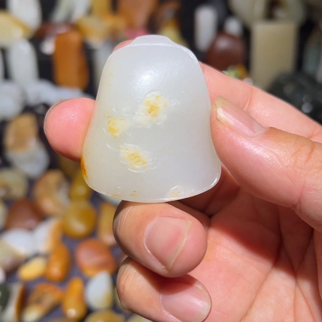 和田玉未镶嵌吊坠(不含链)