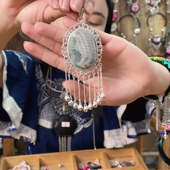 非金属锆石合金项链