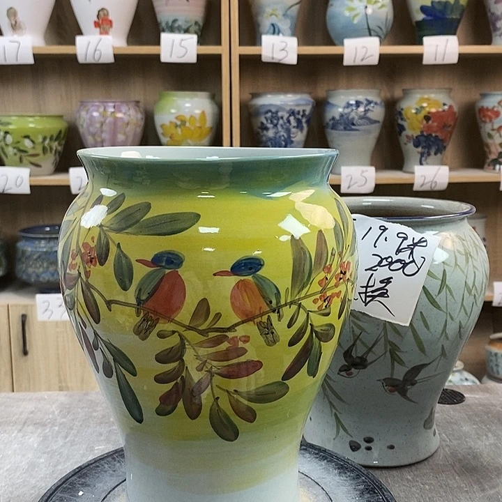 缸1zp景德镇陶瓷花盆