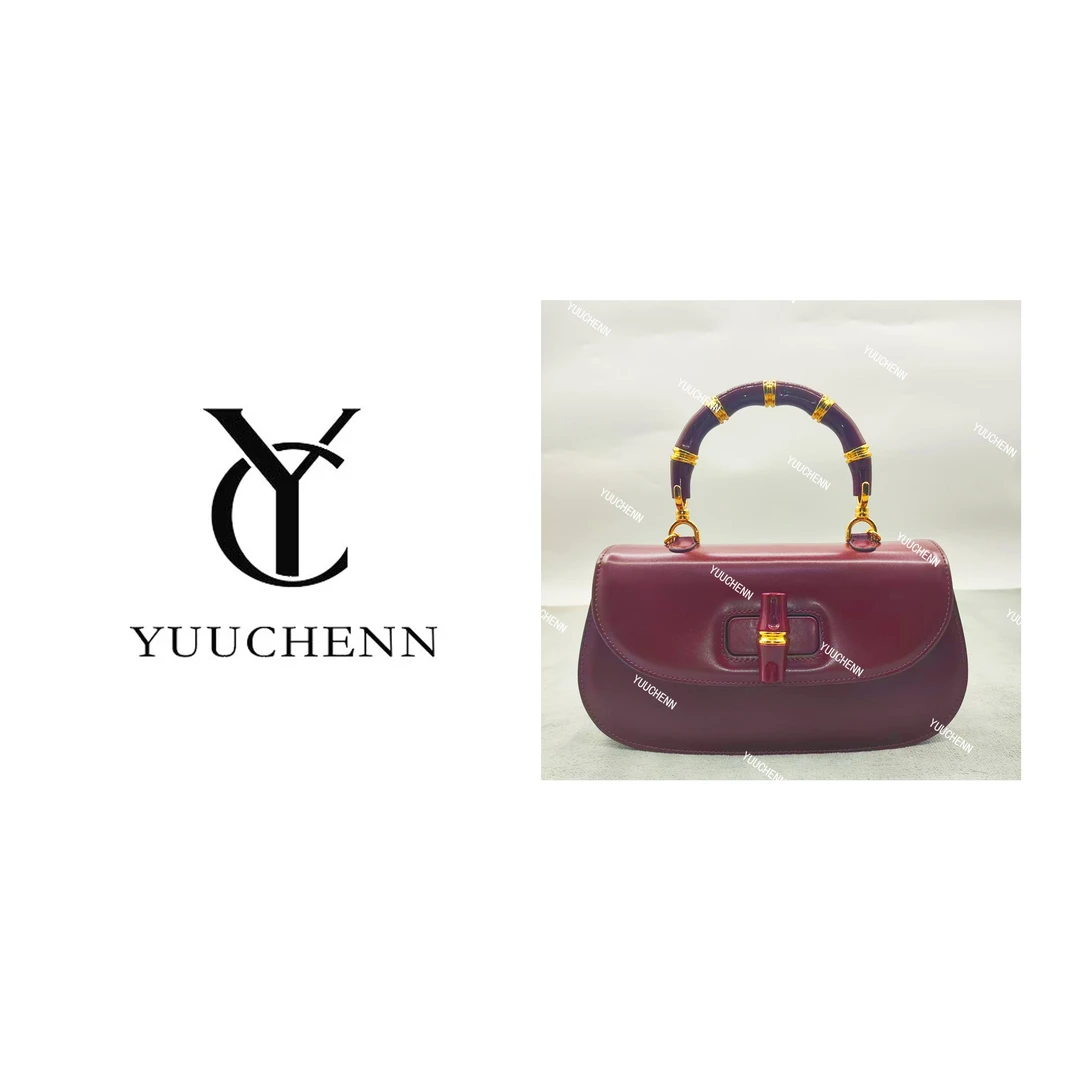 YUUCHENN/【竹节包】26cm 进口皮 里外全皮 HH7308