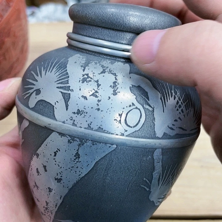 瓷片瓷制作工艺品摆件