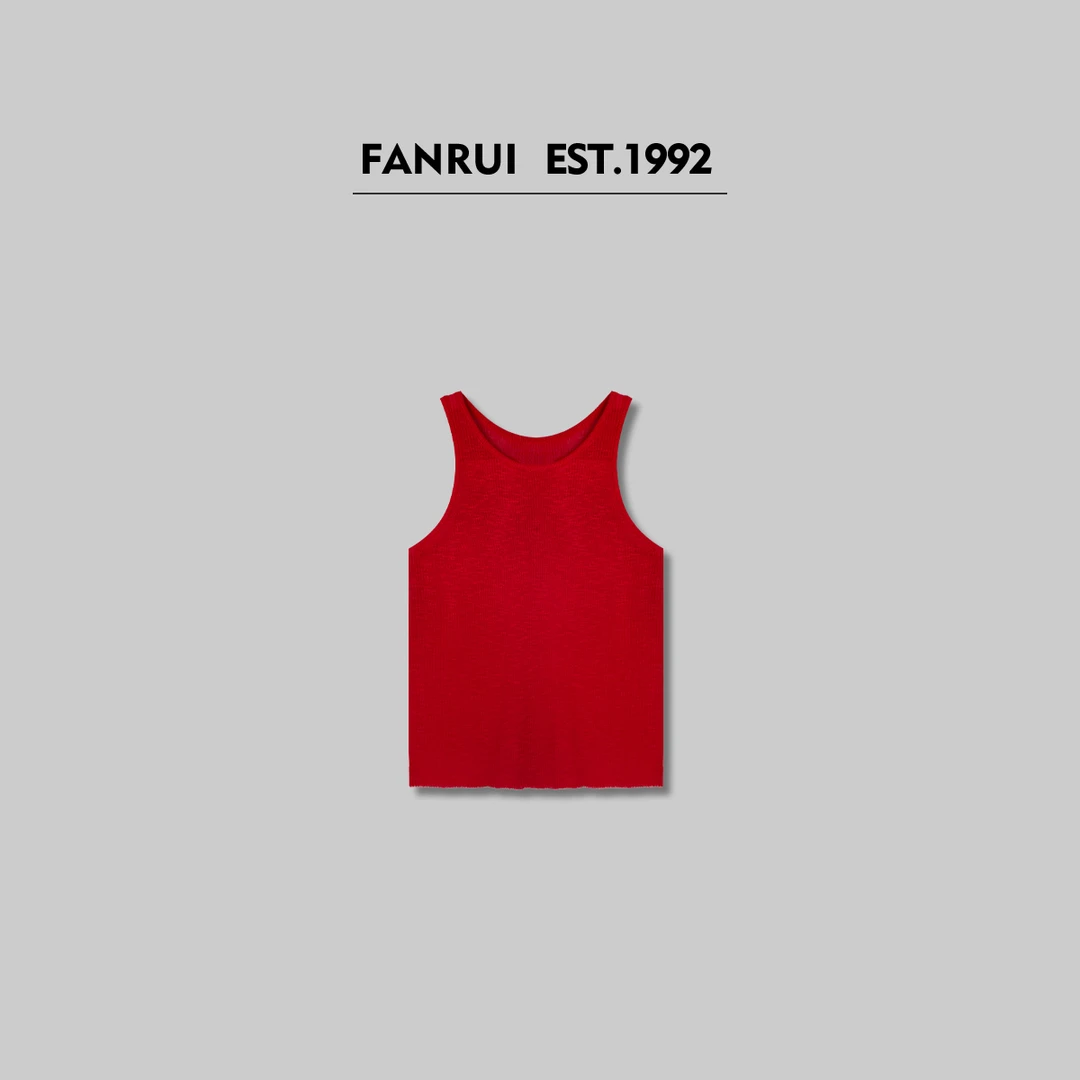 FANRUI/泛芮「夏尔线谱」时尚设计感百搭无袖背心马甲LP15400