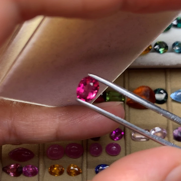 未镶嵌裸石规格碧玺