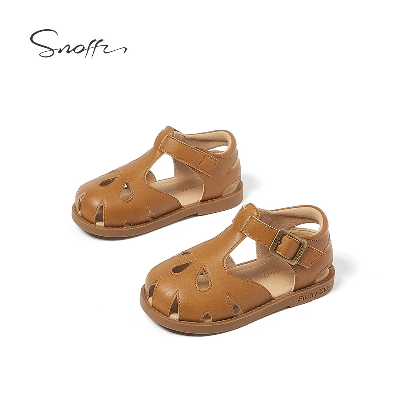 【断码捡漏】斯纳菲女童凉鞋夏季宝宝包头凉鞋儿童鞋子