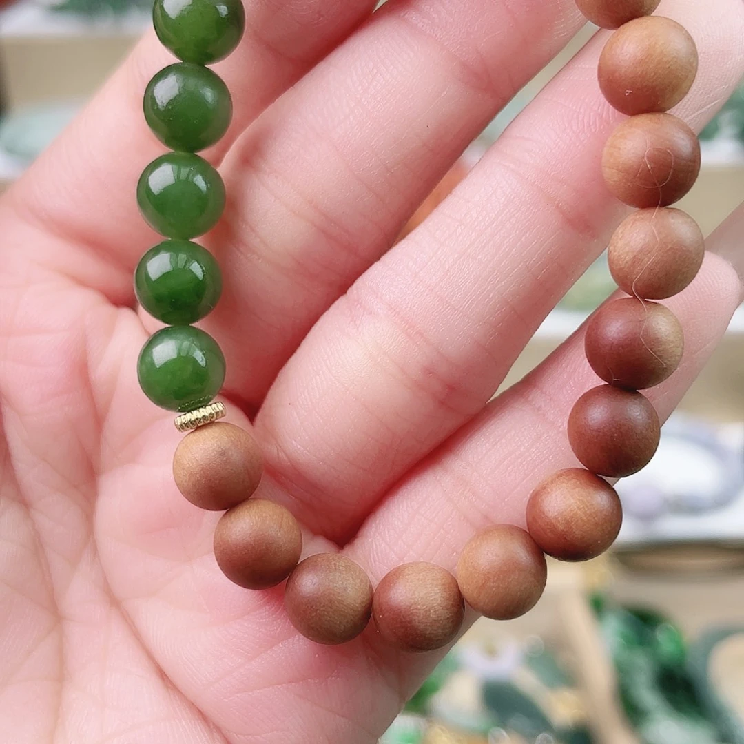 翡翠未镶嵌手链手链