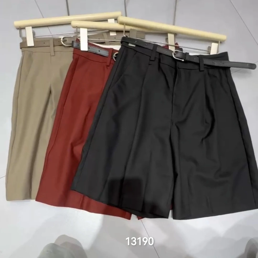 13190（部分无水洗唛，介意慎拍） SANFAN新款净版西装短裤