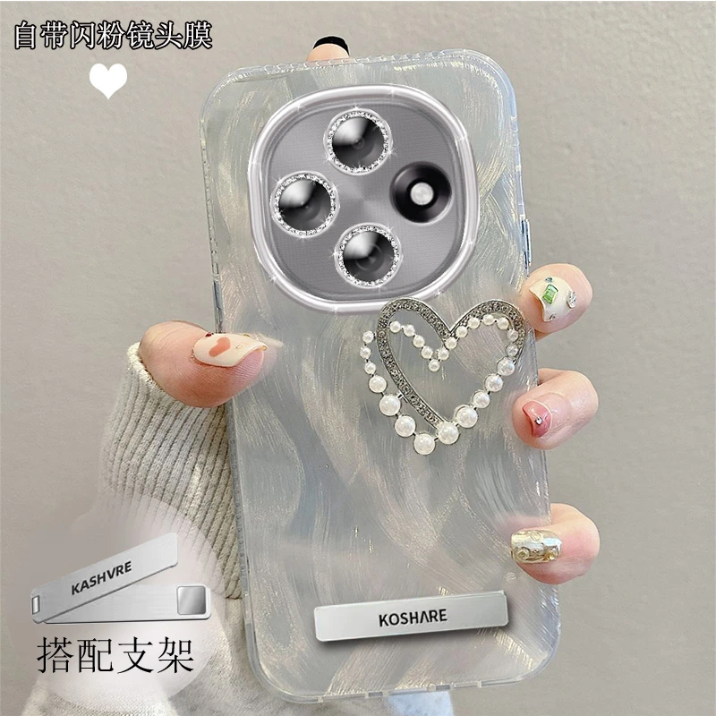 带镜头膜OPPOA6Pro手机壳5G珍珠爱心PLN110软壳A6pro全包防摔羽纱