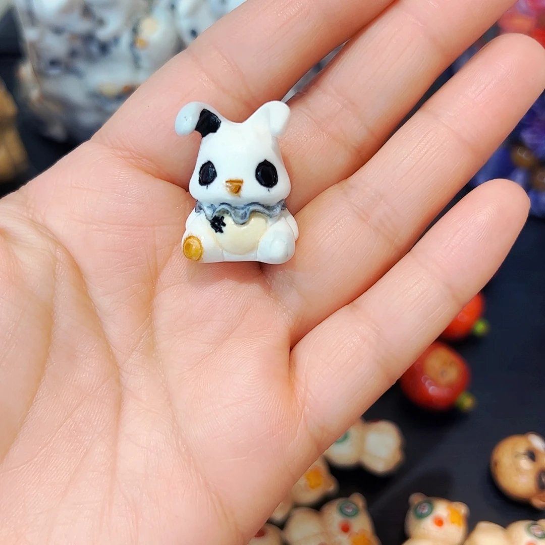 其他鹿骨手工打磨配饰