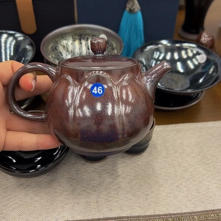 茶盏德***界在栖落直播间选的好好看啊