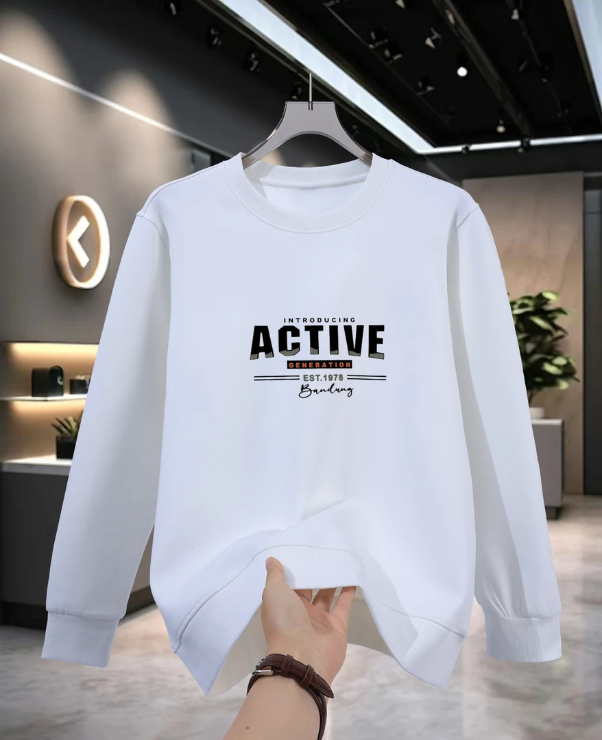 TALK TREND 高端欧货休闲长袖卫衣大码男装宽松