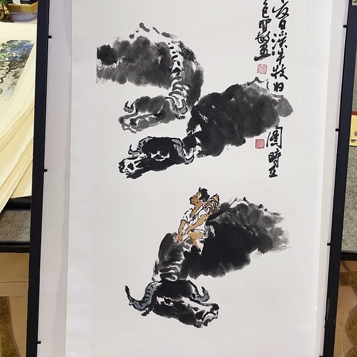 国画张圣敏先生纯手绘作品