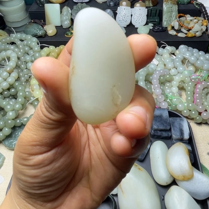 未镶嵌和田玉珠宝半成品