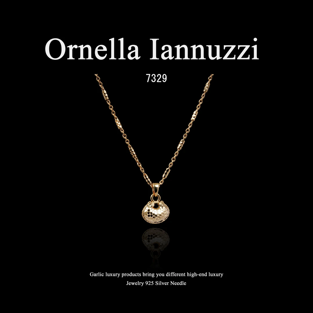 镀K金  【小鼻嘎福袋】项链-7329（40+5cm）